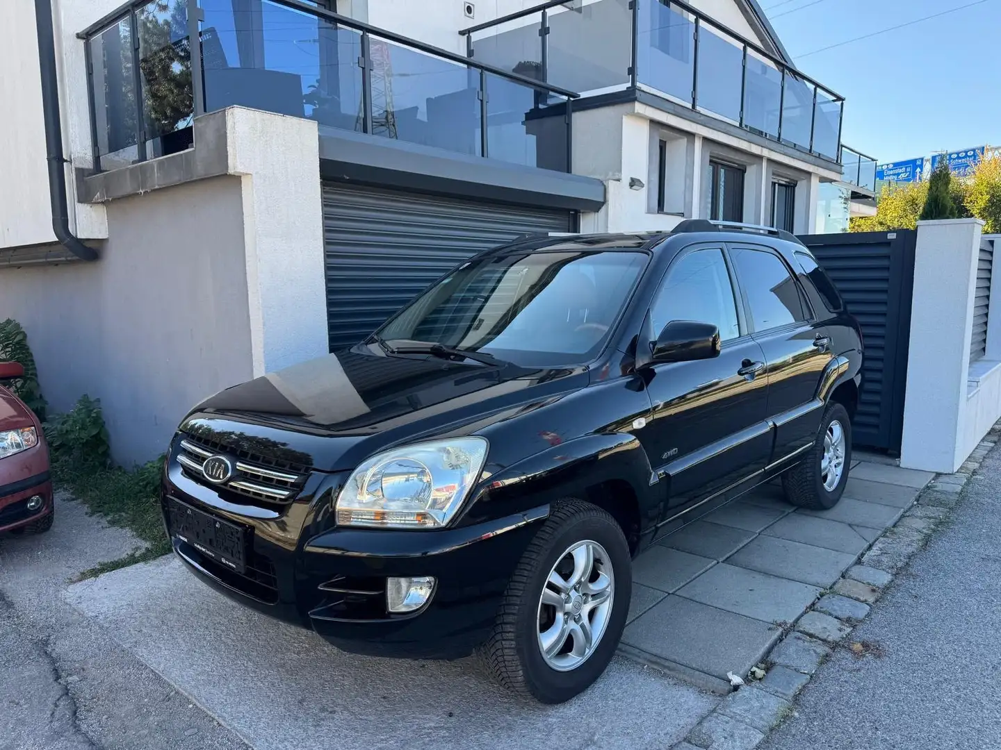 Kia Sportage LX 2,0 CRDi 4WD Allrad 140PS Pickerl in der Frist Schwarz - 1