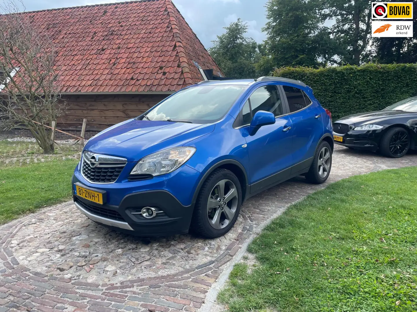 Opel Mokka 1.6 Cosmo-PDC-18"- Camera-Trekhaak-Stoel/stuurverw Blauw - 1