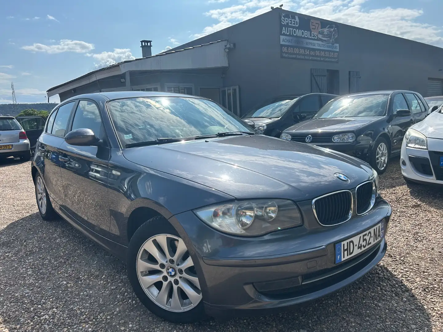 BMW 118 118d Confort Gris - 1