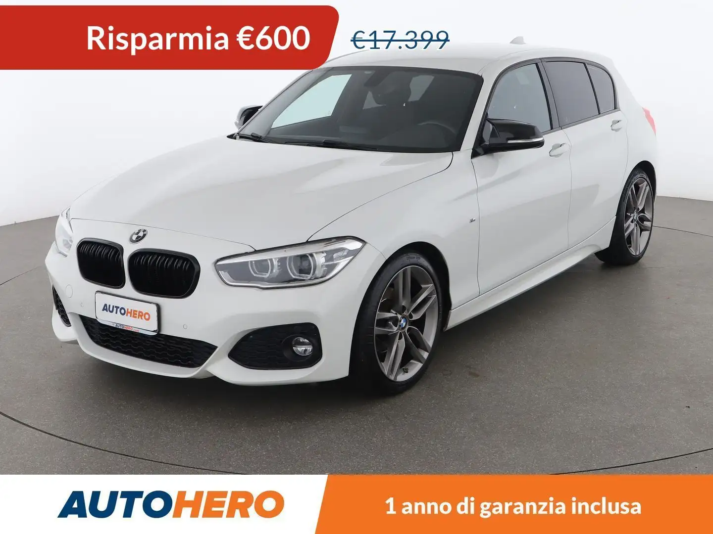 BMW 118 118i Msport Bianco - 1