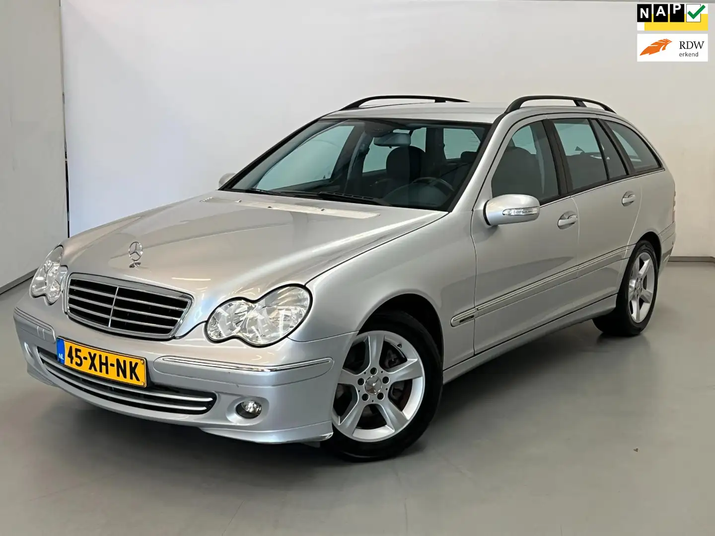 Mercedes-Benz C 180 Combi K. Avantgarde / NL-auto / Youngtimer Gri - 1