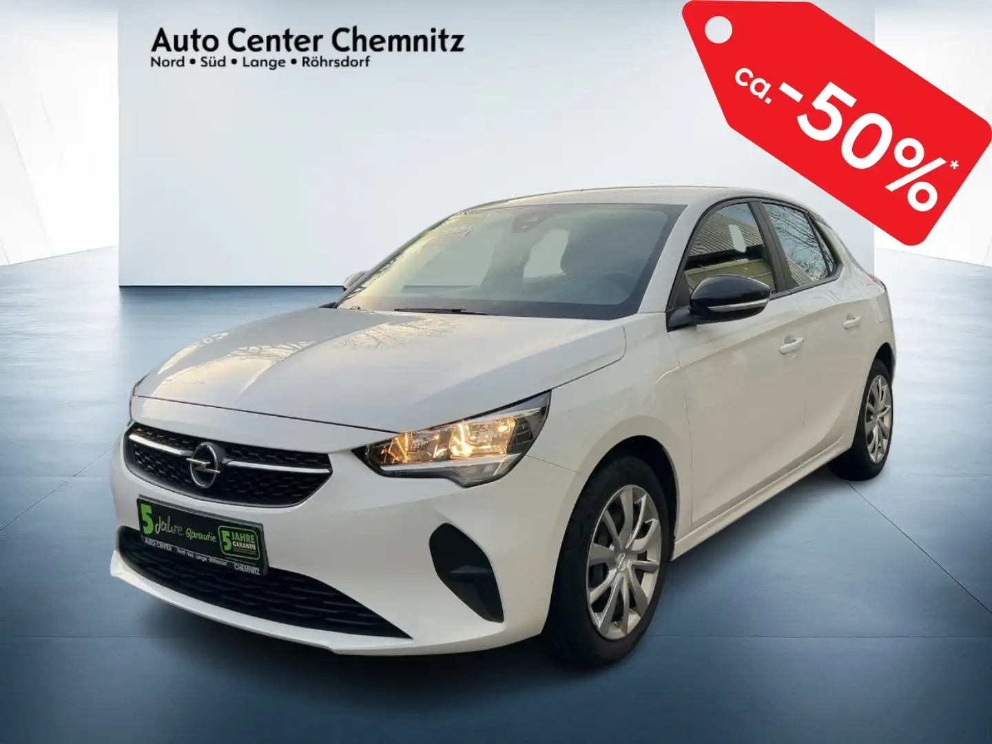 Opel Corsa F 1.5 Diesel Edition MultimediaNavi/Klima Wit - 2