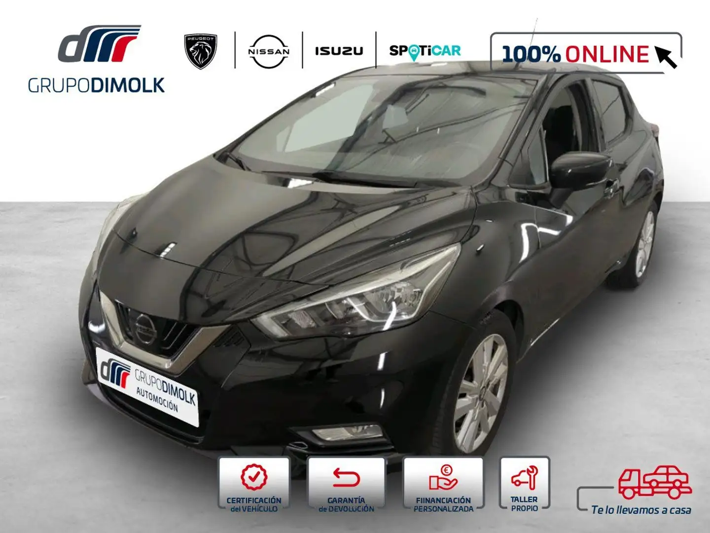 Nissan Micra IG-T N-Connecta 100 Negro - 1