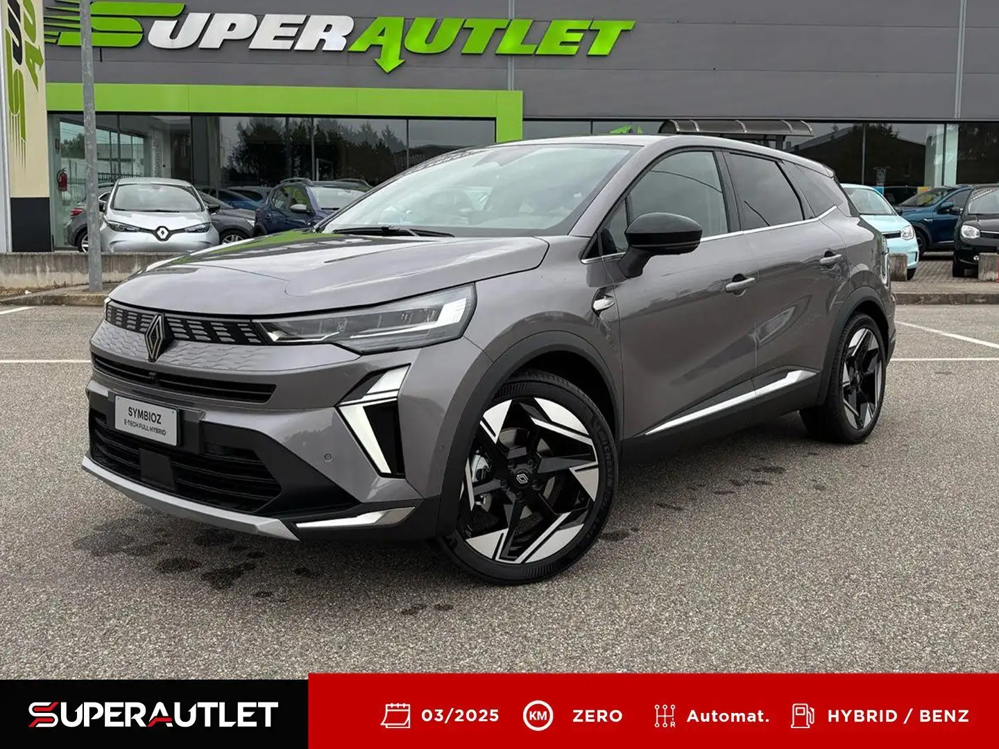 Renault Symbioz iconic full hybrid E-Tech 145 Grigio - 1