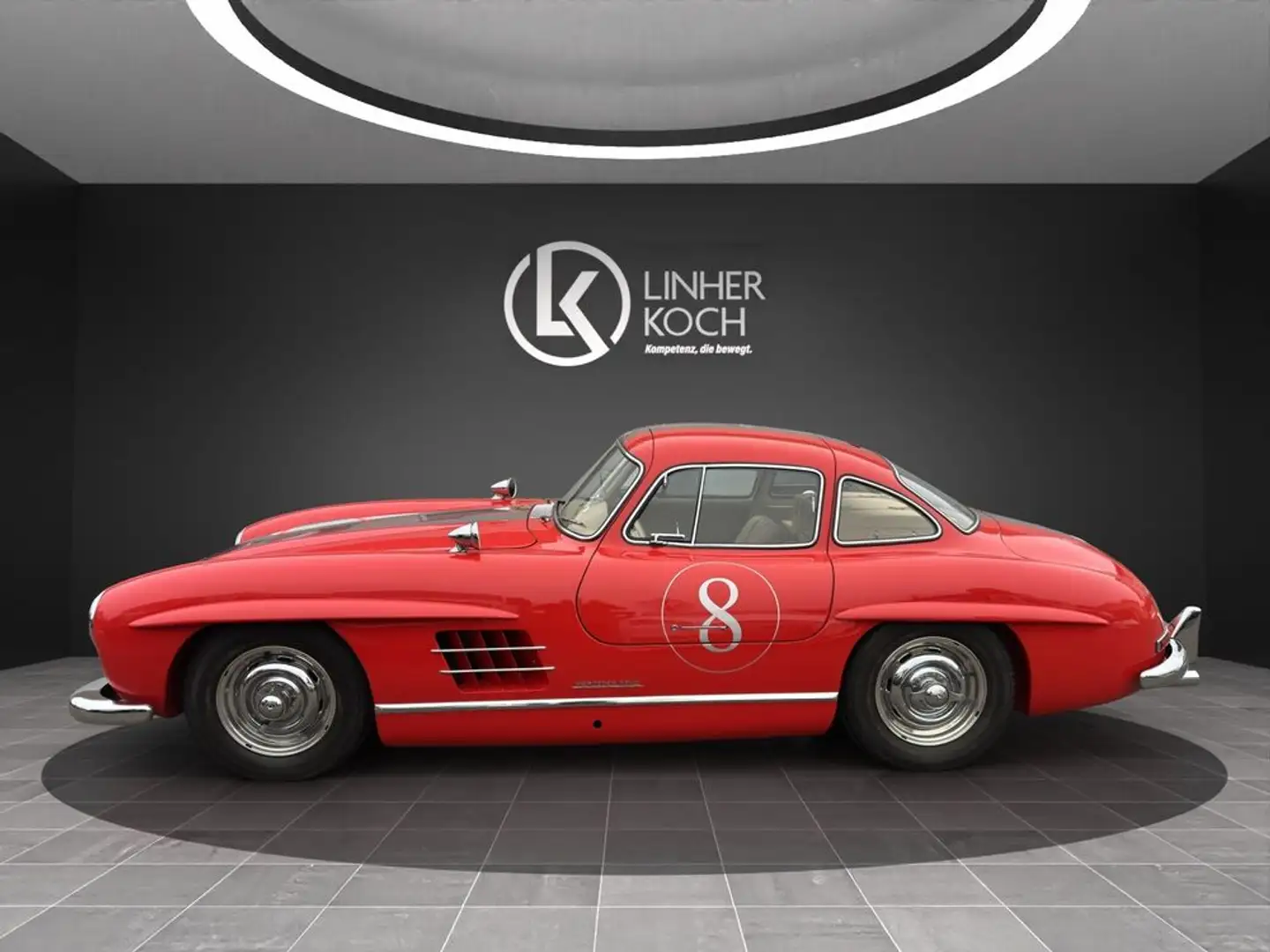 Mercedes-Benz SL 300 Gullwing ''Wertgutachten 1,8 Mio'' Rot - 2