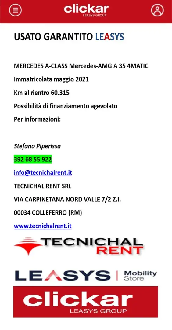 Mercedes-Benz A 35 AMG Mercedes-AMG A 35 4MATIC Jaune - 1