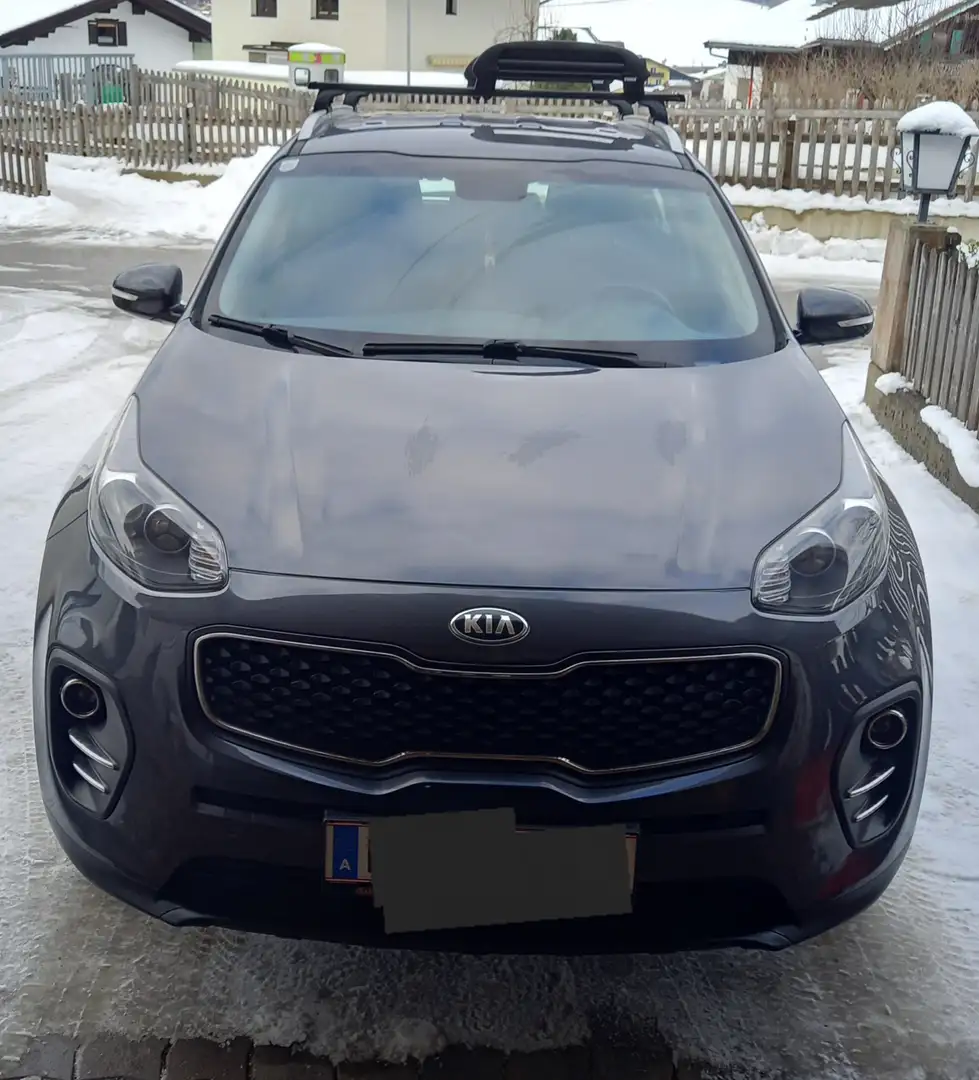 Kia Sportage 2,0 CRDI AWD Silber Grau - 1