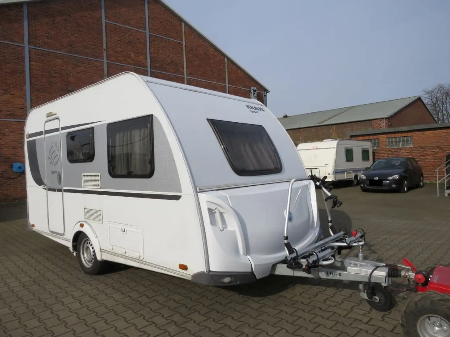 Knaus Sport 400 Mover Fahrradträger Tempo 100 Vorzelt - 1