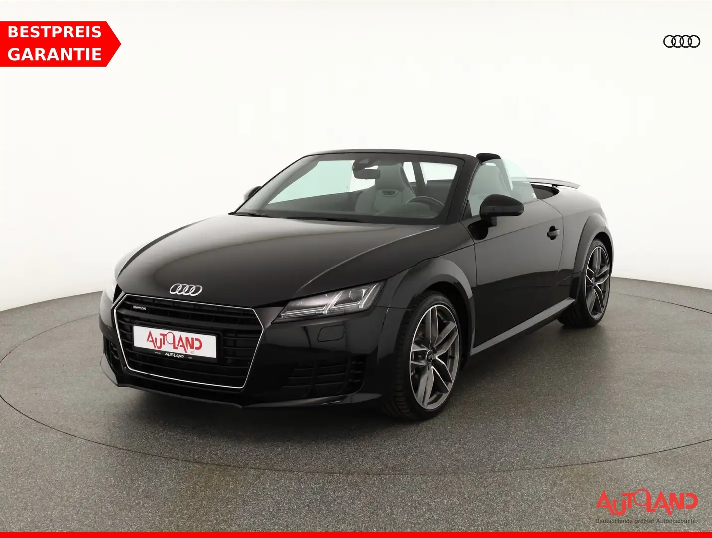 Audi TT Roadster 2.0 TFSI quattro LED Navi B&O Leder Schwarz - 1