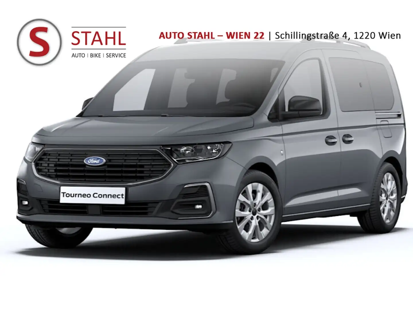 Ford Tourneo Connect 1,5 EcoBoost L1 Titanium Aut. Grau - 1