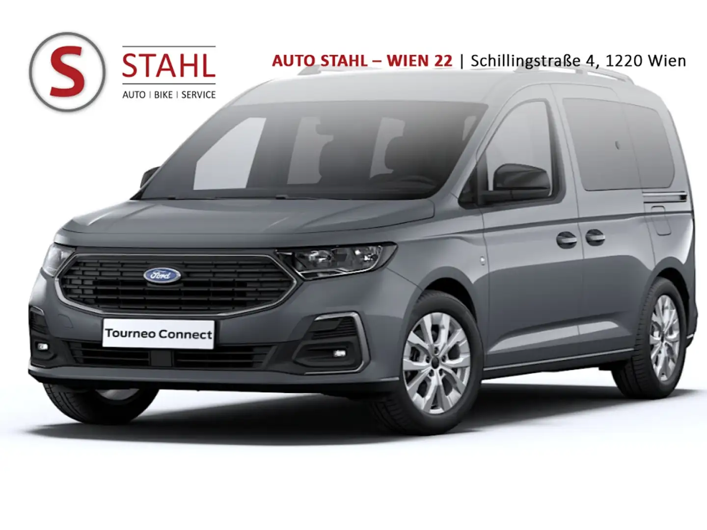 Ford Tourneo Connect 1,5 EcoBoost L1 Titanium Aut. Grau - 1