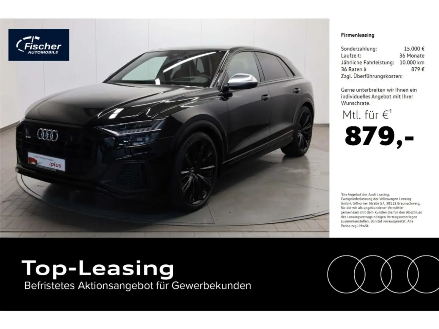 Audi SQ8 TFSI quattro Schwarz - 1