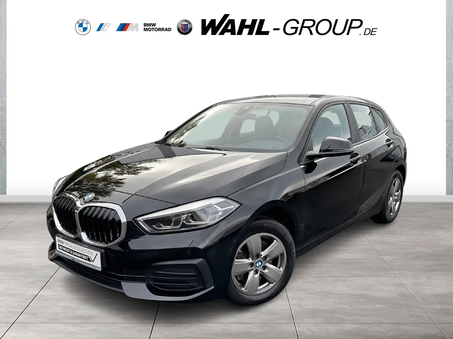 BMW 118 i ADVANTAGE DAB LED SHZ CARPLAY ALU 16" Schwarz - 1
