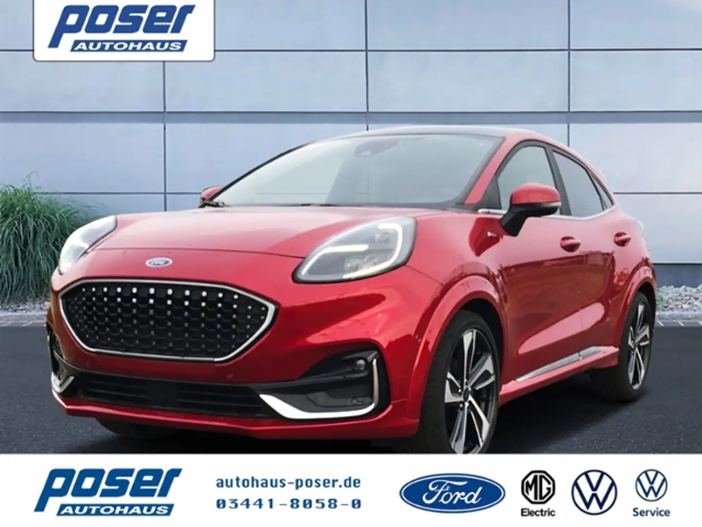 Ford Puma ST-Line Vignale 1.0 EcoBoost MHEV B&O ACC LED Rojo - 1