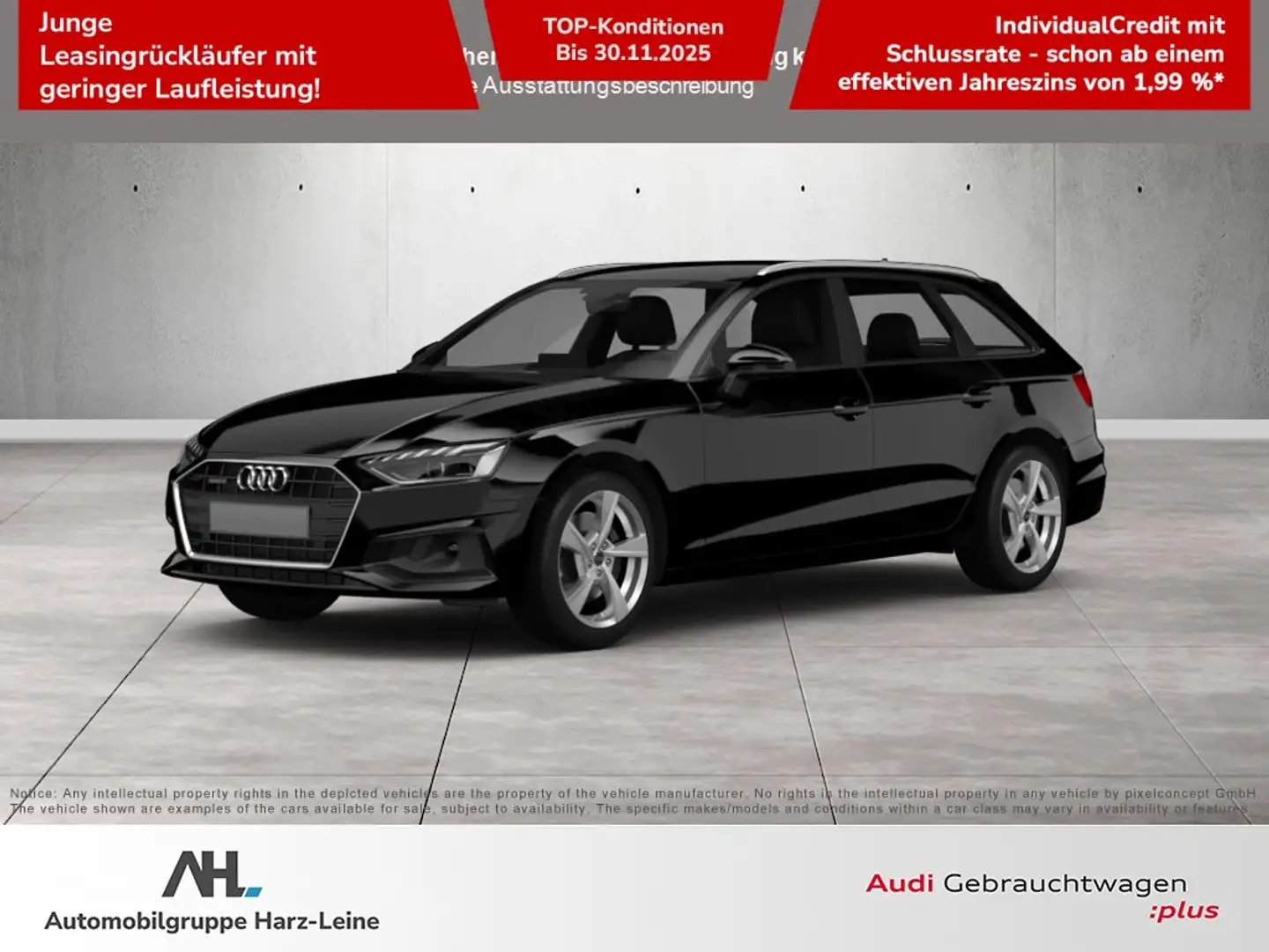 Audi A4 Avant 35 TDI S line S-tronic LED Navi ACC AHK RFK Schwarz - 1