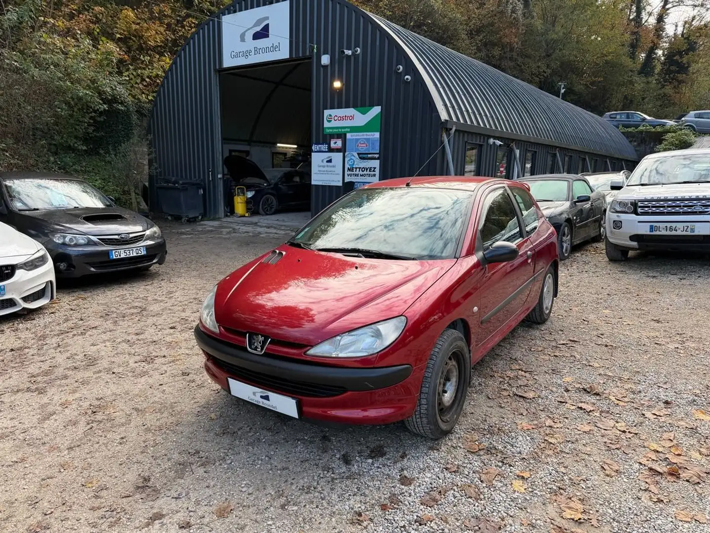 Peugeot 206 1.4i 75cv Pack Clim 3éme Main Rouge - 1