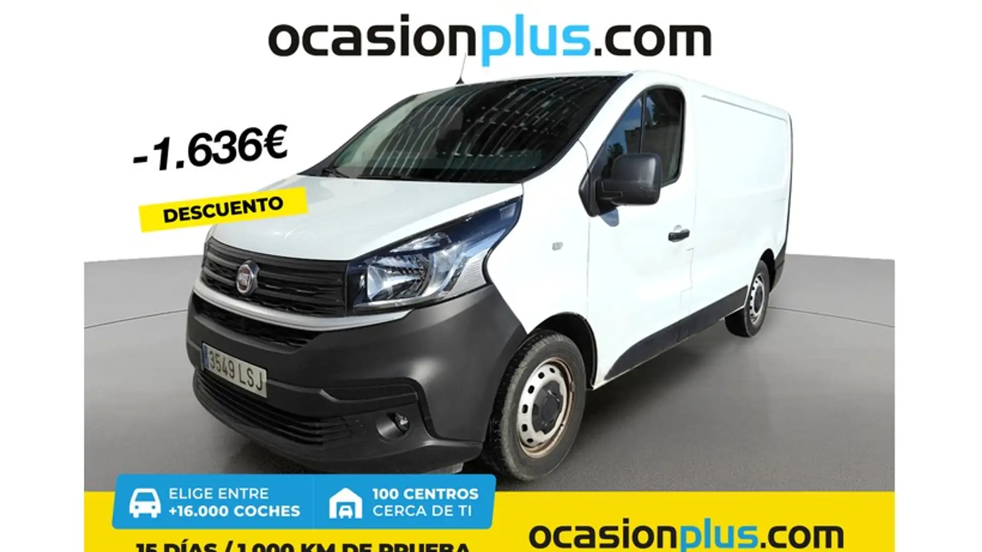 Fiat Talento Fg. 2.0 Mjt S&S Corto 1,2 88kW Blanc - 1