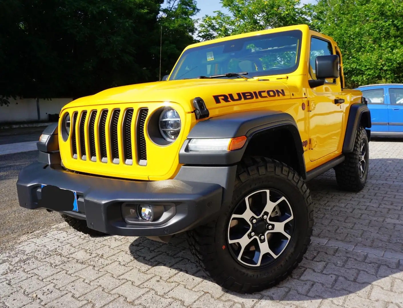 Jeep Wrangler 2.0 turbo Rubicon 1941 by Mopar auto garanzia 24 Giallo - 1