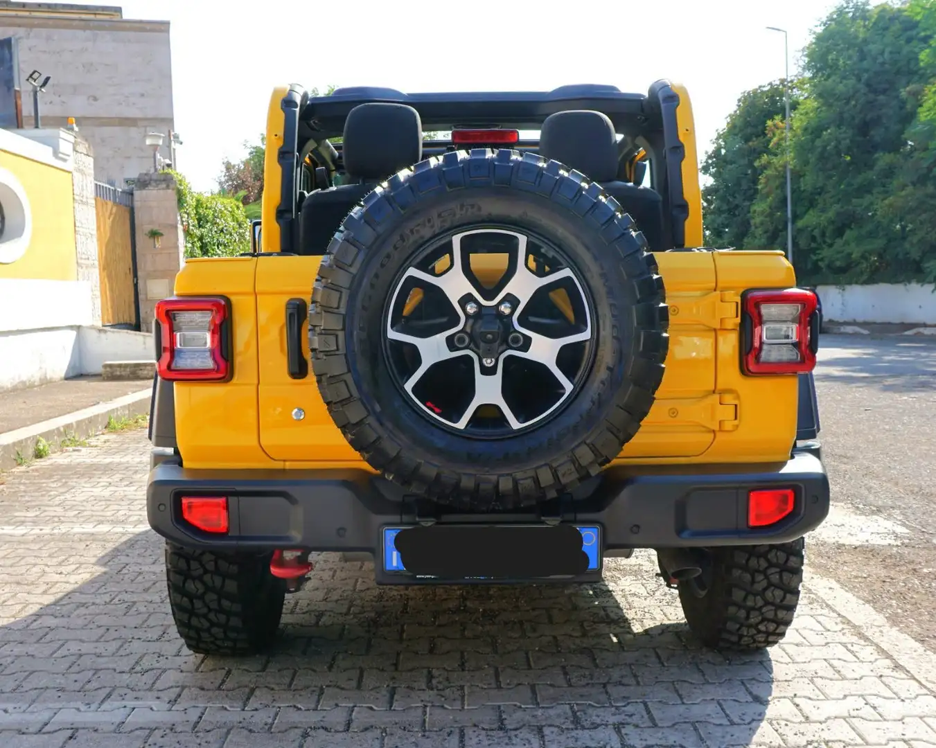 Jeep Wrangler 2.0 turbo Rubicon 1941 by Mopar auto garanzia 24 Giallo - 2