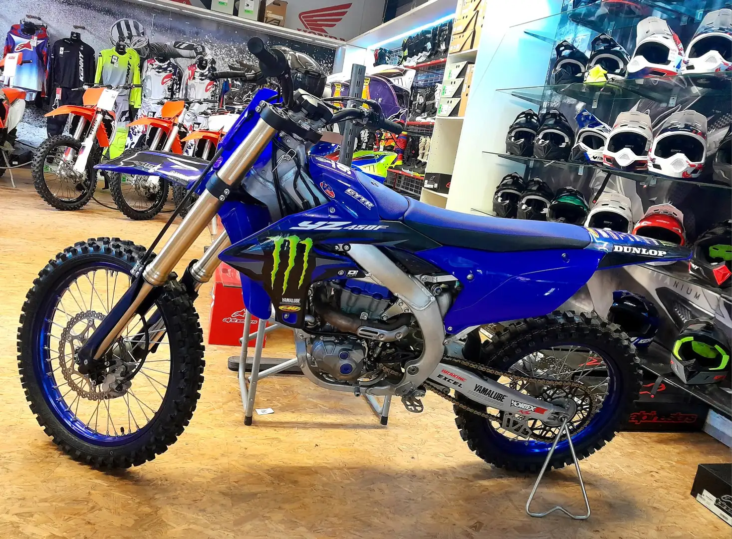Yamaha YZ 450 Bleu - 2