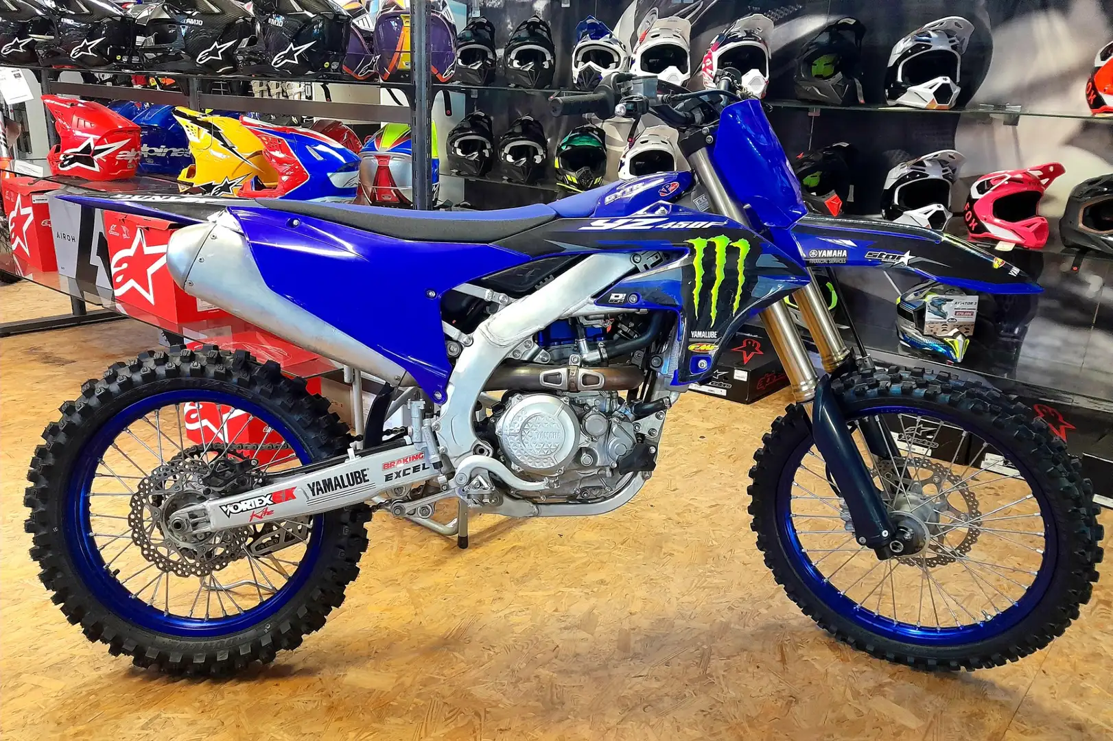 Yamaha YZ 450 Bleu - 1