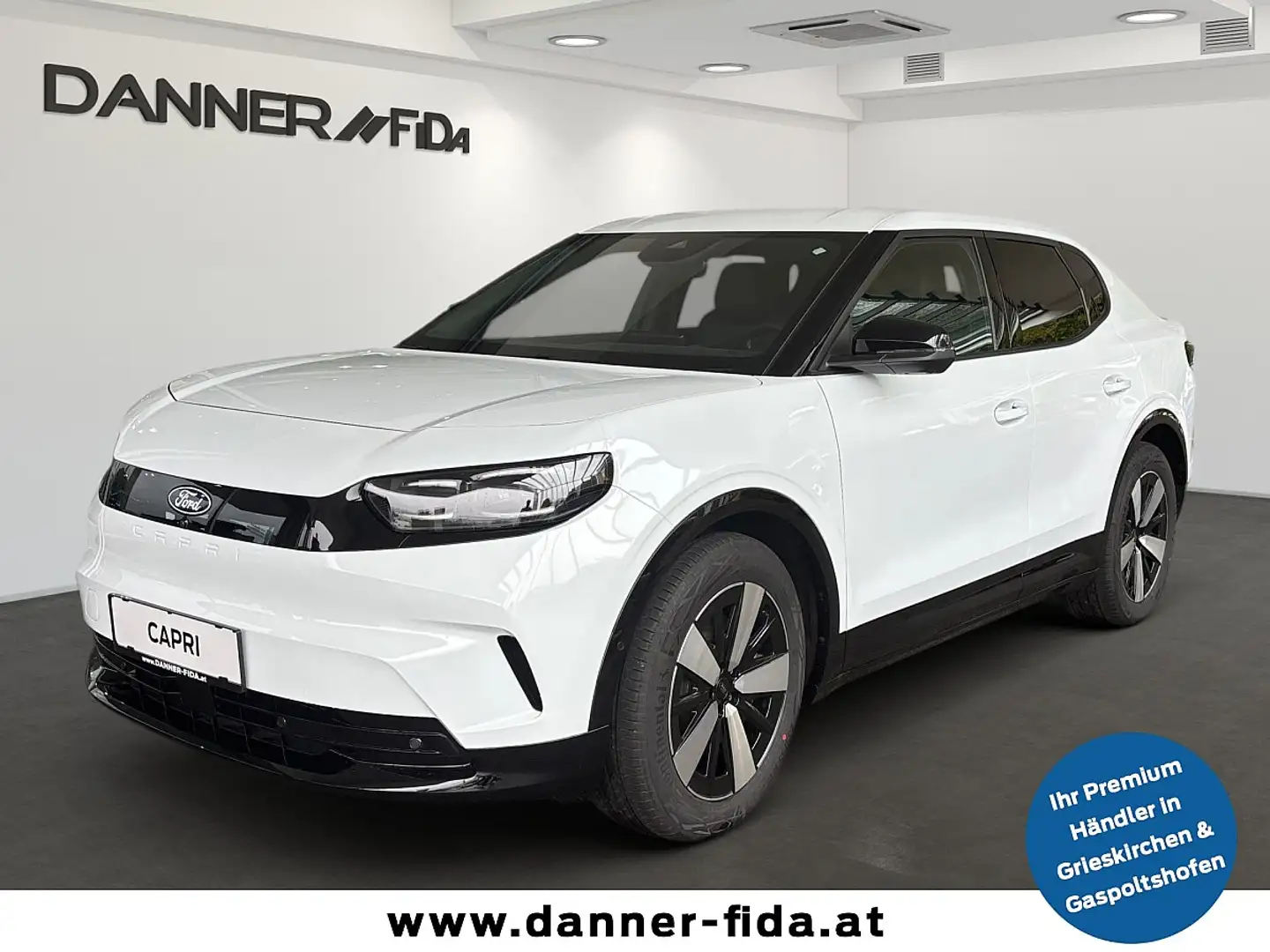 Ford Capri Elektro 77kWh Extended Range 286PS Heckantrieb ... Weiß - 1