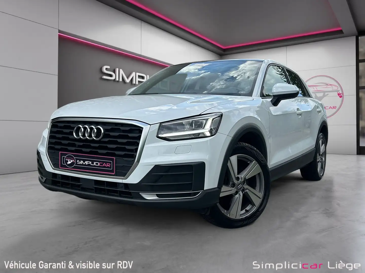 Audi Q2 Q2 1.6 TDi S tronic *GARANTIE 12 MOIS* Blanc - 2