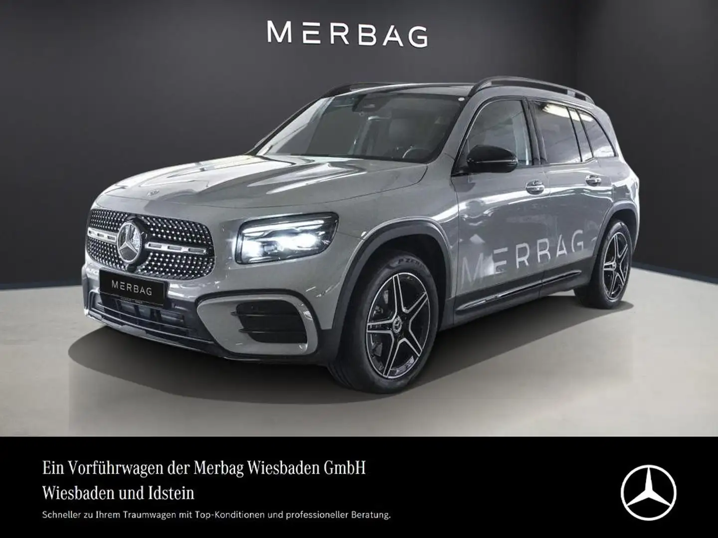 Mercedes-Benz GLB 200 AMG-NIGHT-PANO-AHK-KEYLESS-UVP 62.000,- Grau - 1