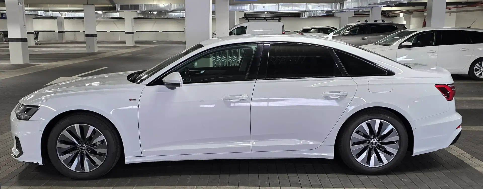 Audi A6 A6 50 TFSI-e Sline Quattro-Ultra S-tronic 220kW 299CV Hibrido enchufable - Muy equipado Blanco - 2