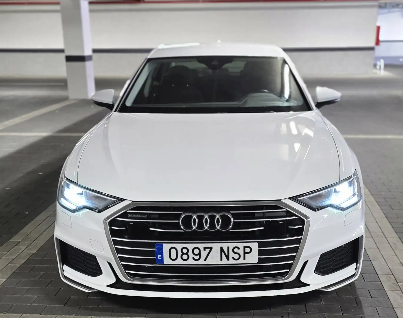 Audi A6 A6 50 TFSI-e Sline Quattro-Ultra S-tronic 220kW 299CV Hibrido enchufable - Muy equipado Blanco - 1