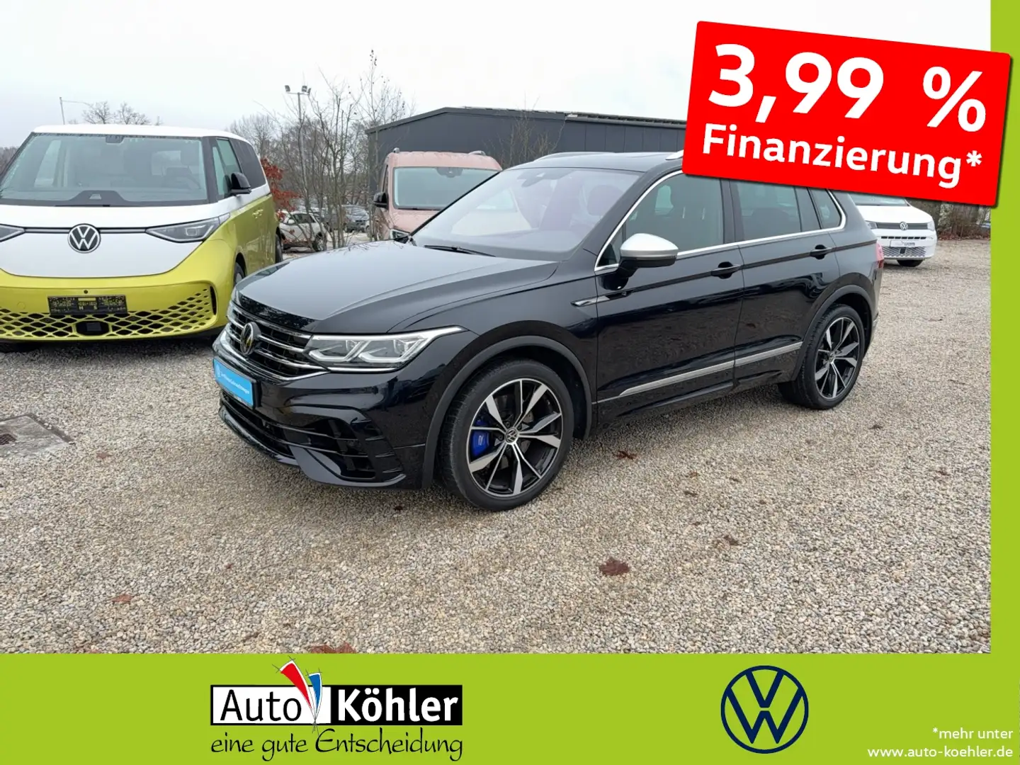 Volkswagen Tiguan R / R-Performance / Akrapovice Matrix/AHK Schwarz - 1