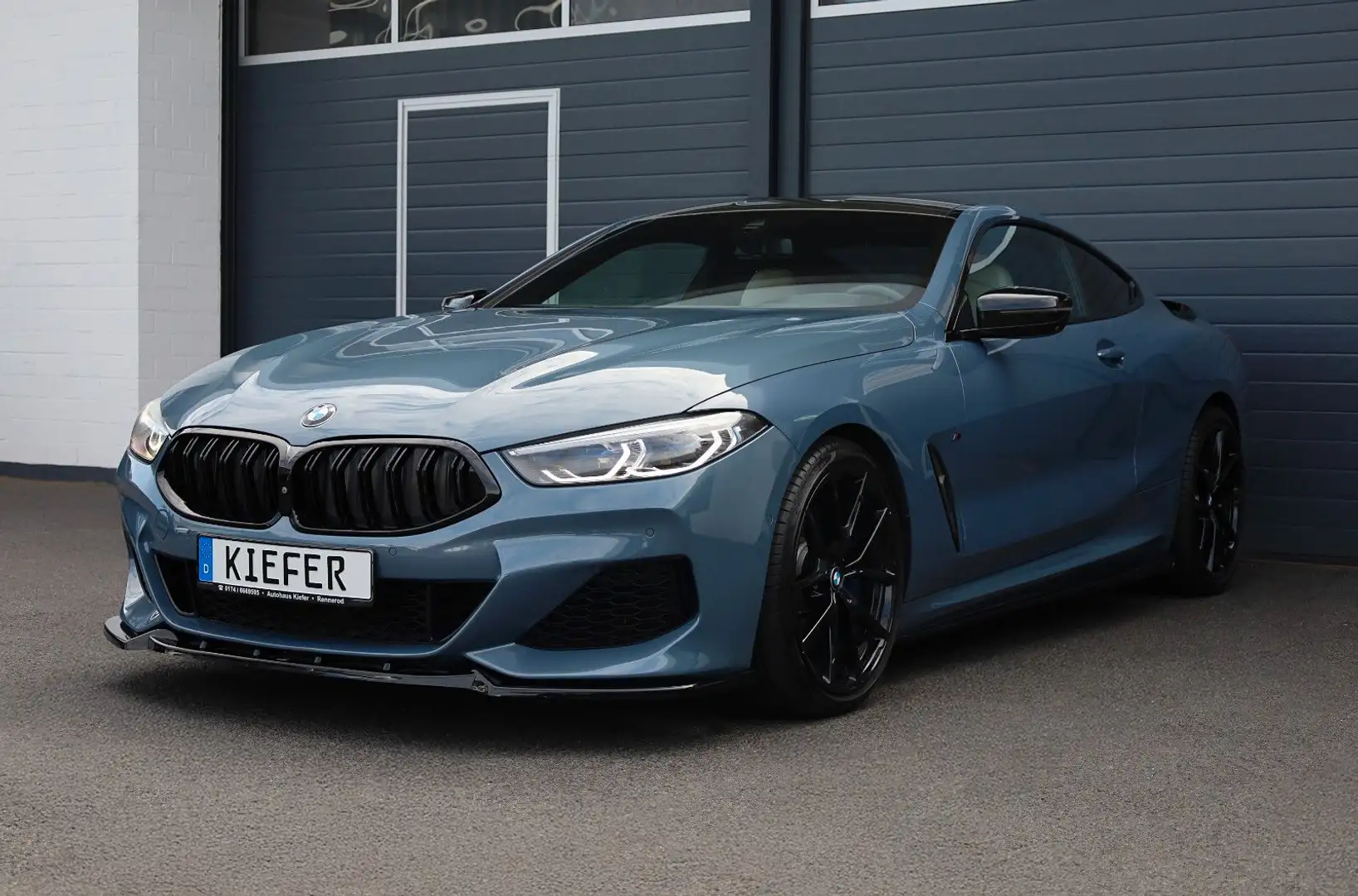 BMW M850 i xDrive/Laser/HUD/360/H&K/CarbonDach/SHZ/20 Albastru - 1