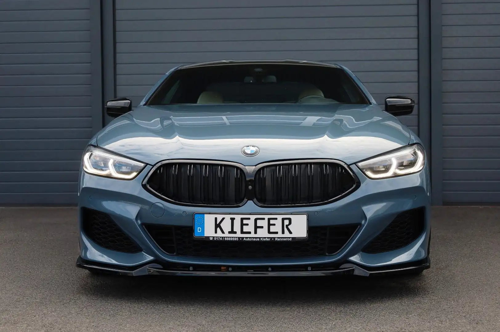 BMW M850 i xDrive/Laser/HUD/360/H&K/CarbonDach/SHZ/20 Albastru - 2