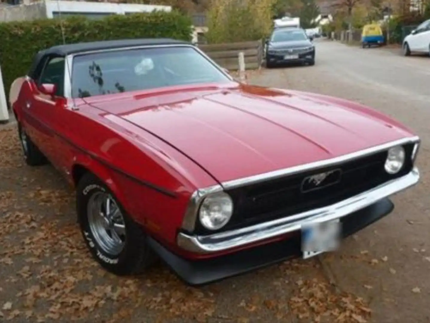 Ford Mustang Convertible Red - 1