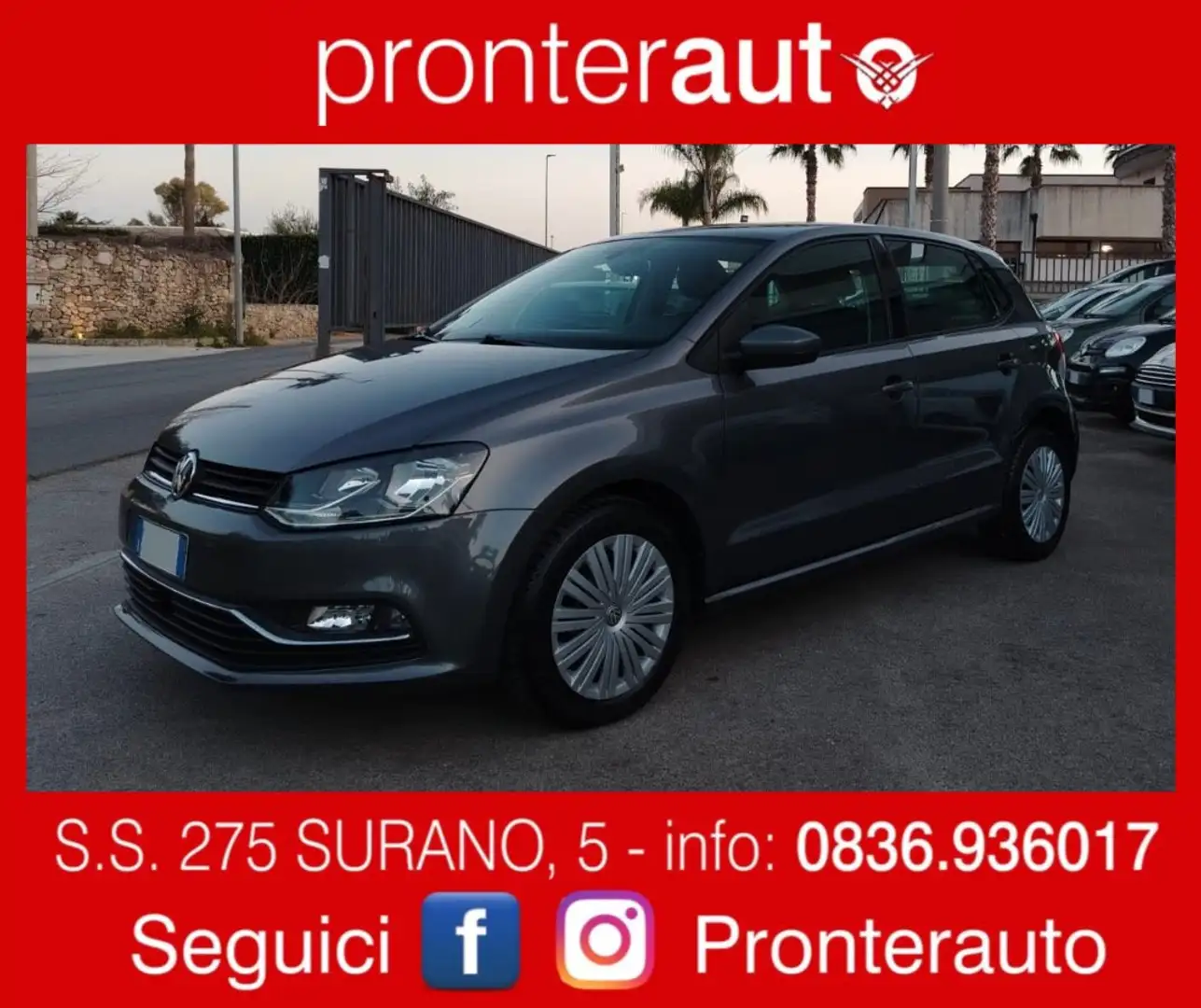 Volkswagen Polo 5p 1.4 tdi Trendline 75cv Gris - 1