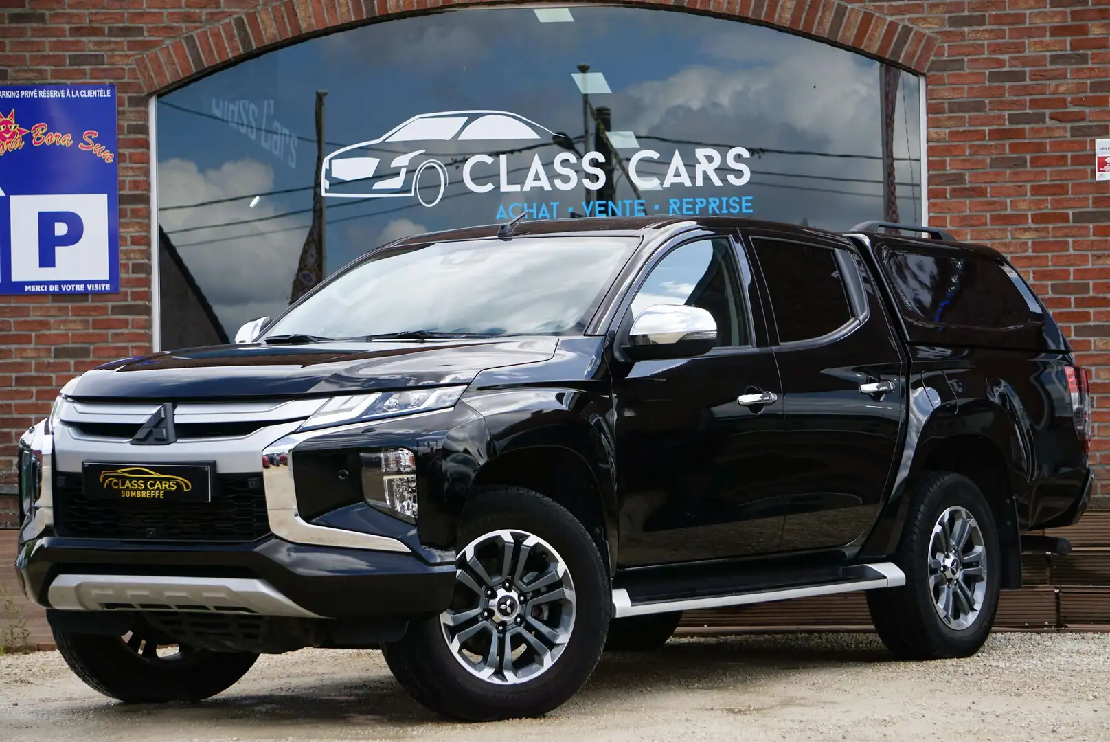 Mitsubishi L200 2.3 DI-D 4WD TVA-BTW RECUP CAM 360 NAVI CLIM 6d-T Noir - 1