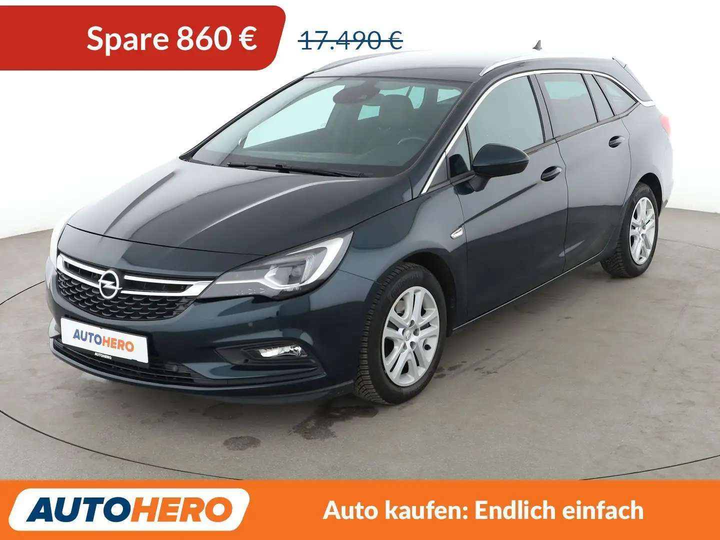 Opel Astra 1.6 SIDI Turbo Innovation Start/Stop Aut.*NAVI*LED Grün - 1
