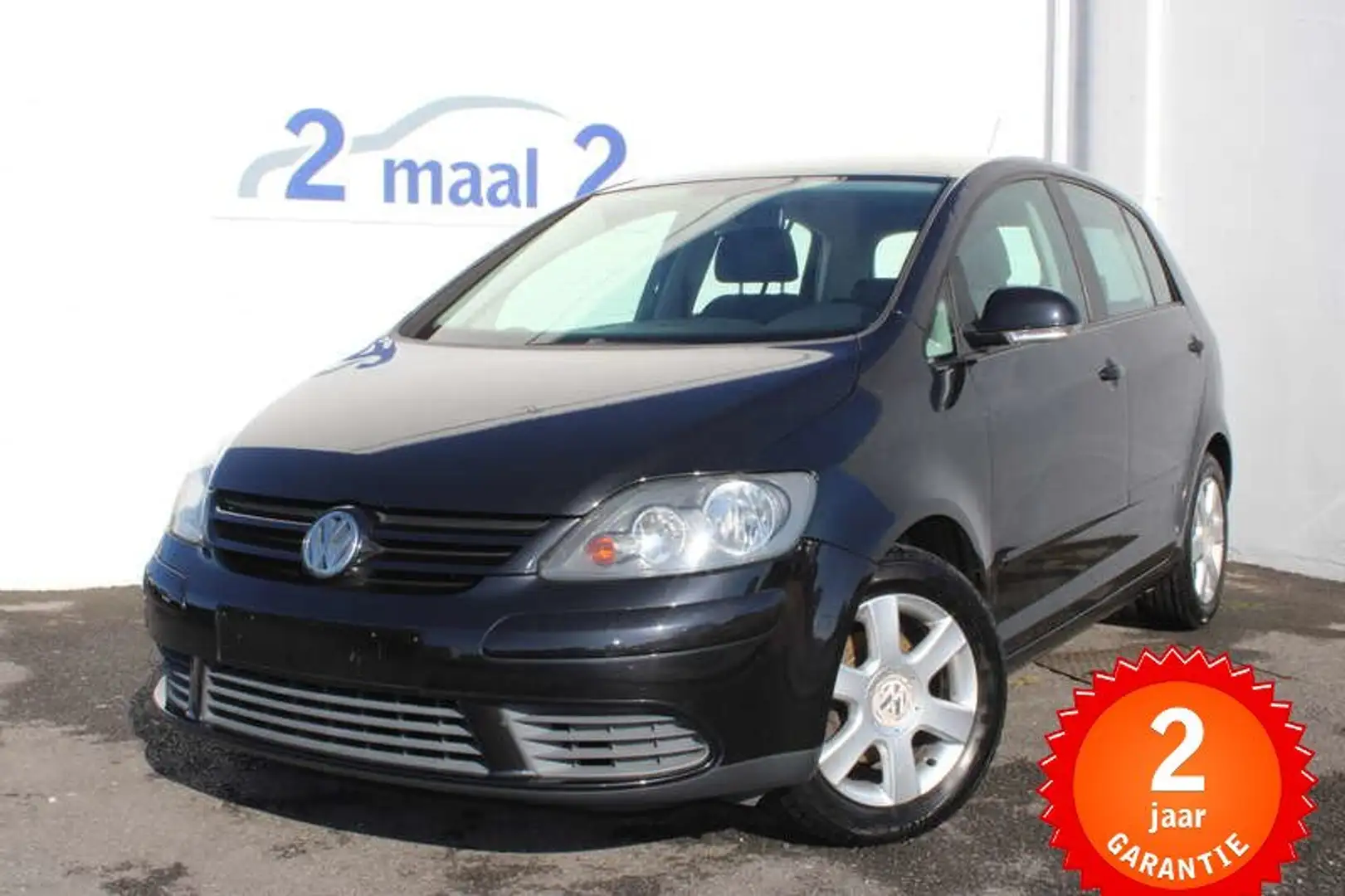 Volkswagen Golf Plus 1.4i Airco/Navi inclusief 2 JAAR garantie! Zwart - 1