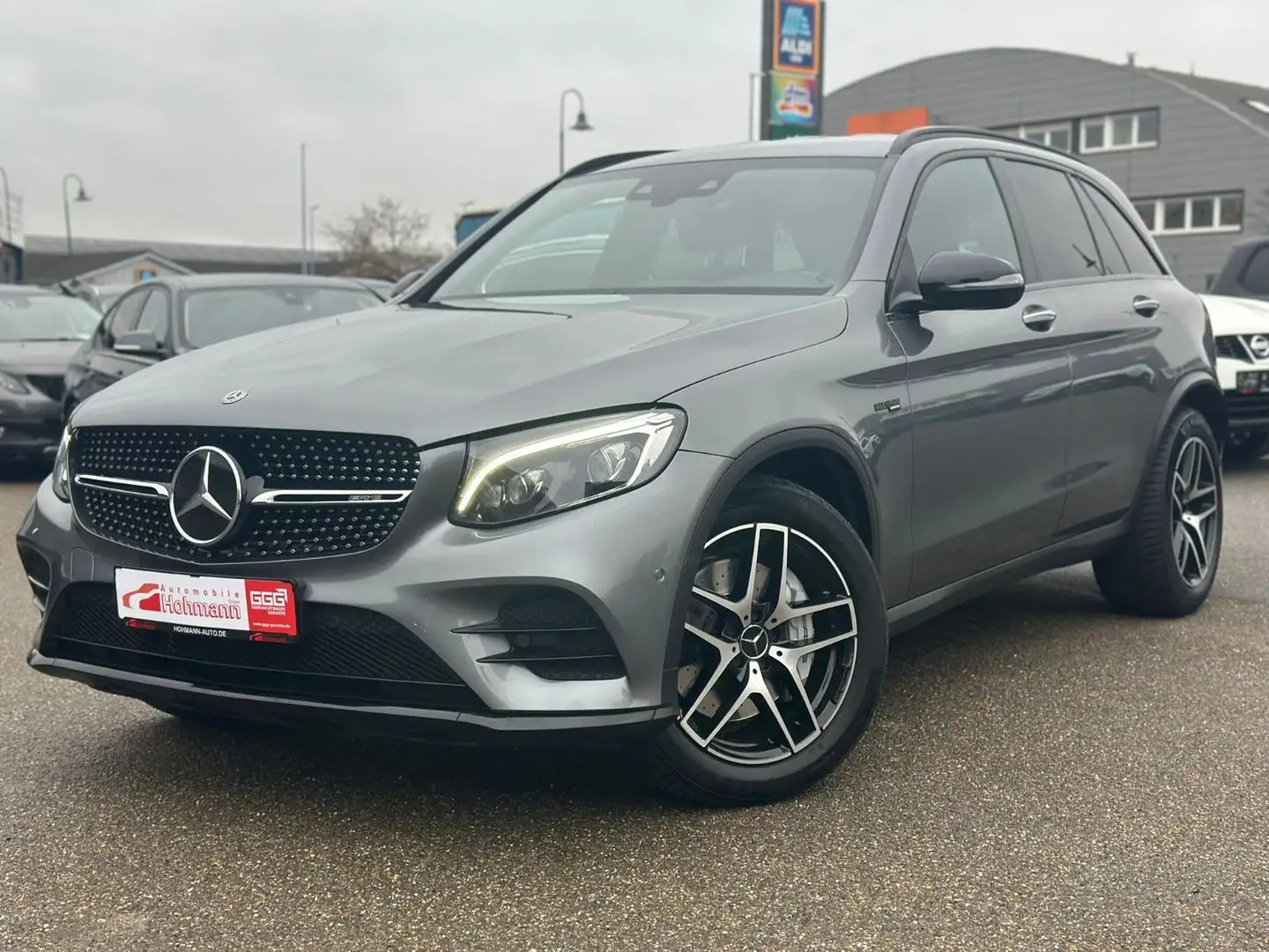 Mercedes-Benz GLC 43 AMG 4Matic CAM+SPUR+TOTW+BURMESTER Gris - 1