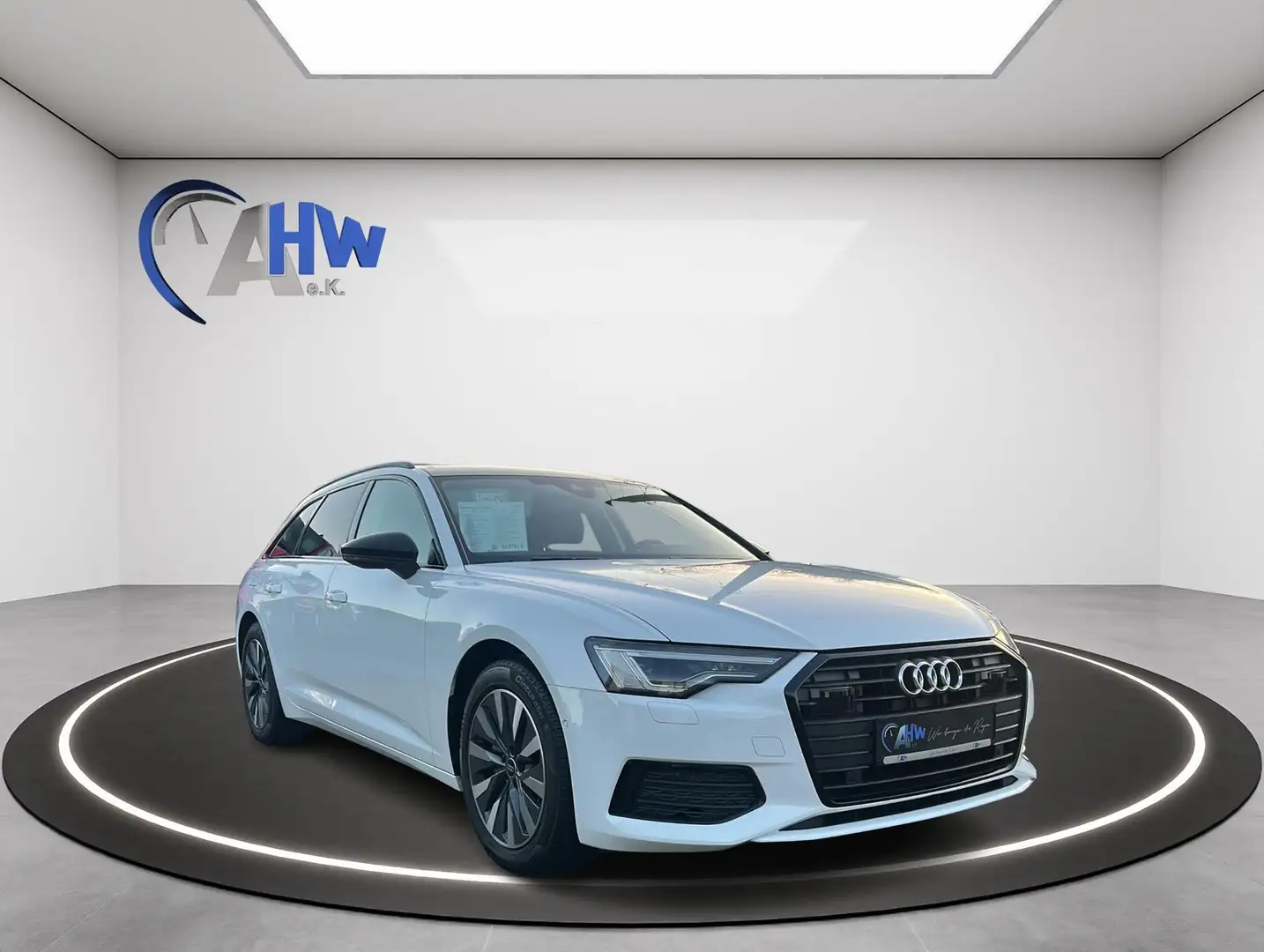 Audi A6 Avant 40 TDI design Weiß - 2