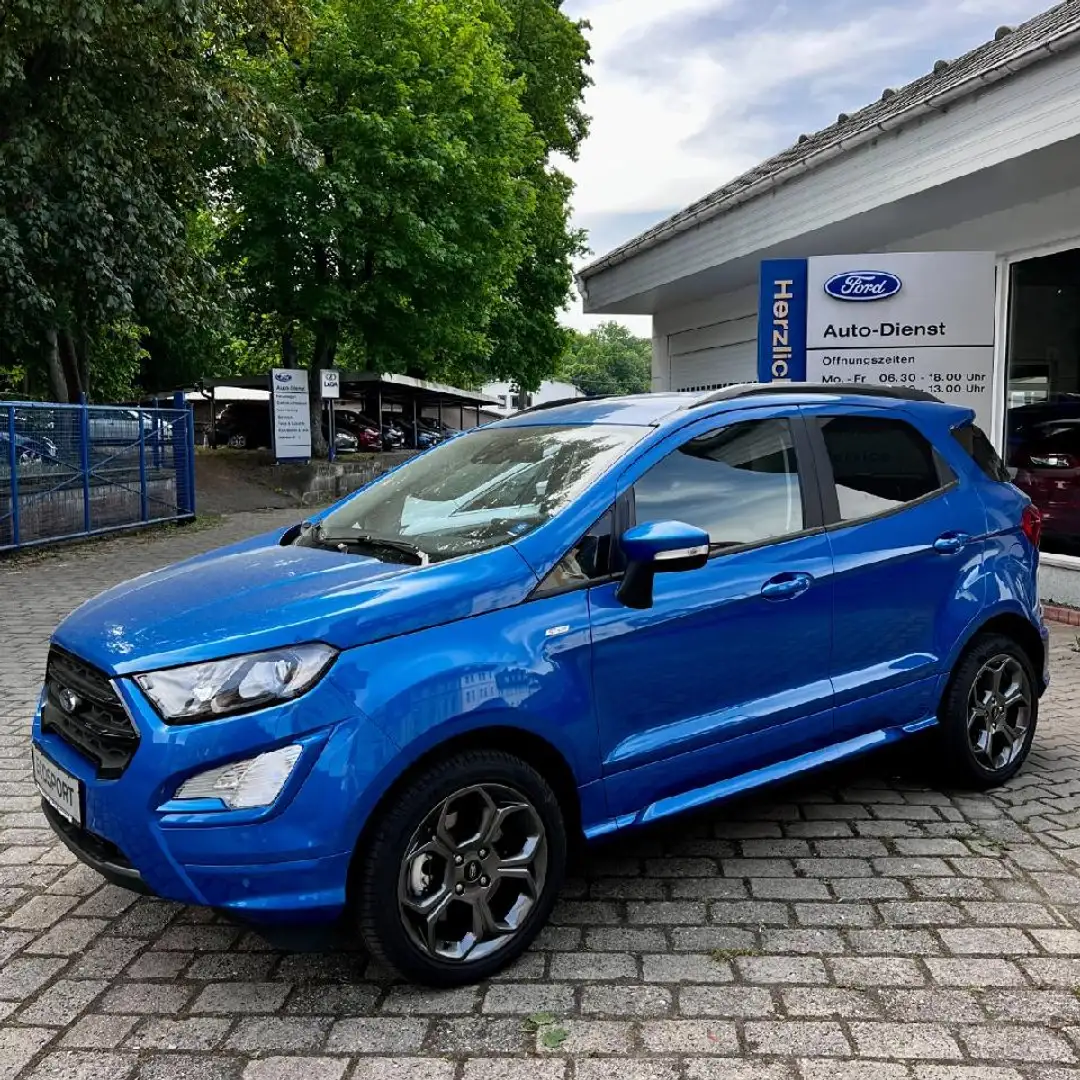 Ford EcoSport ST-Line Blau - 1