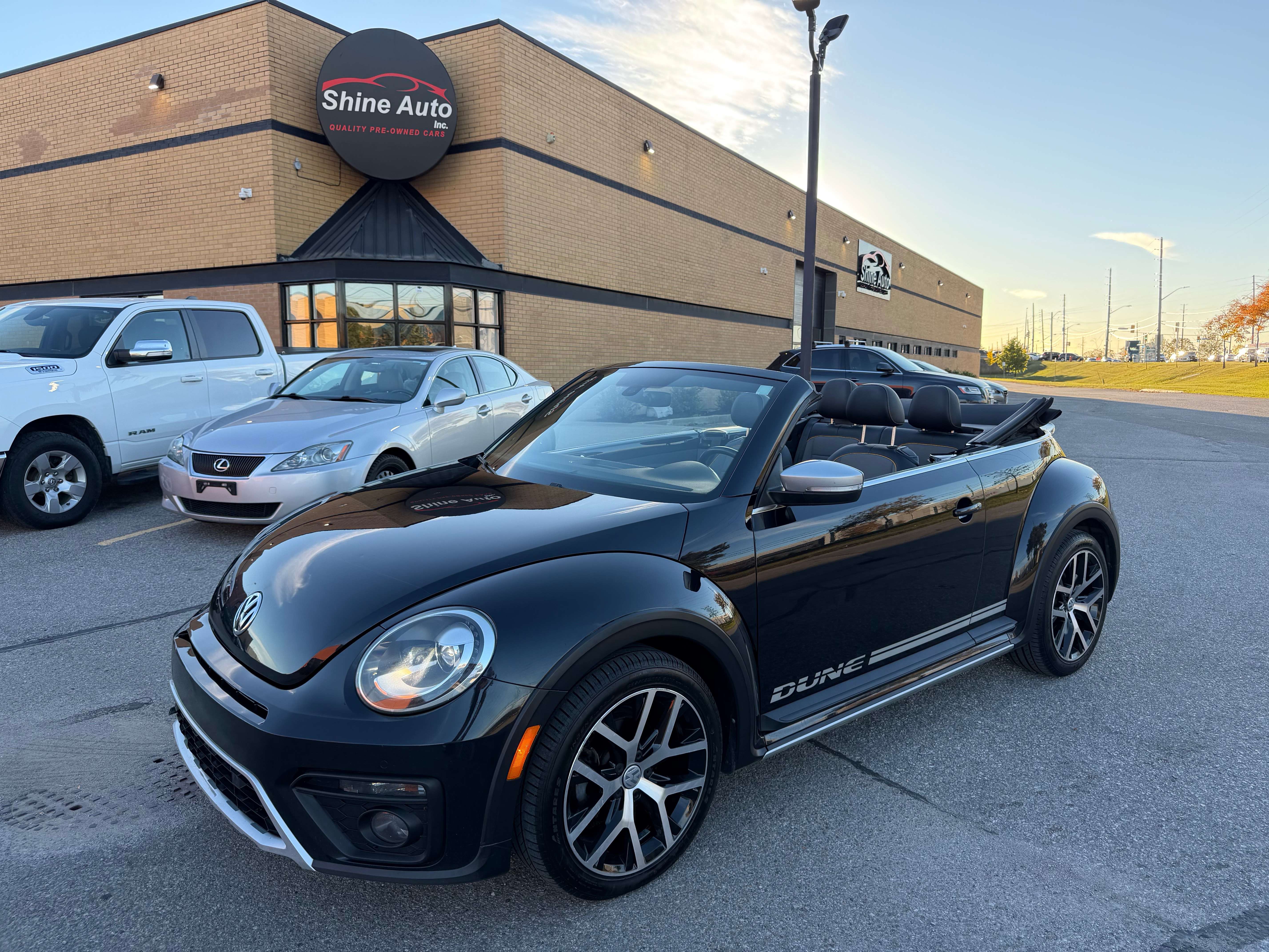 Black 2019 Volkswagen Beetle Convertible  6-Speed Automatic