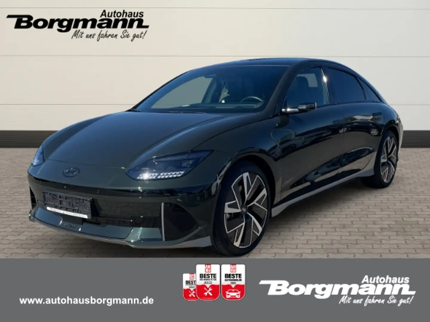 Hyundai IONIQ 6 Uniq Navi - Rückfahrkamera - Tempomat - HEAD-UP-Di Zöld - 1