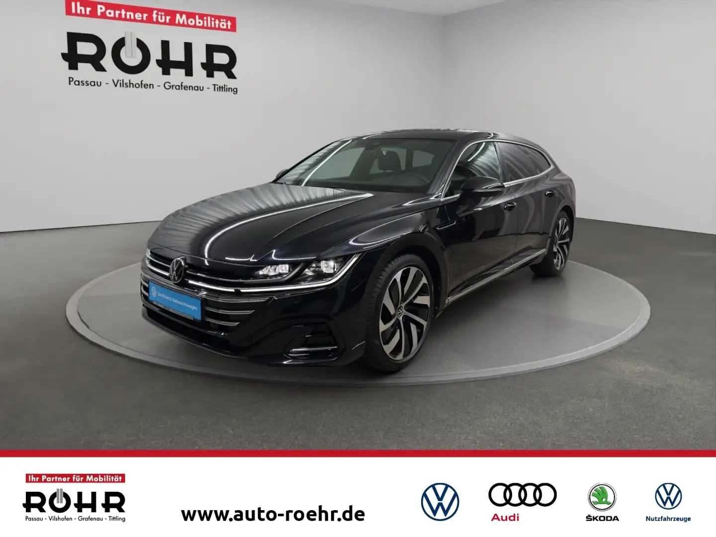 Volkswagen Tiguan Allspace Shootingbrake R-Line (AHK.Navi.IQ.Light.Frontschei Schwarz - 1