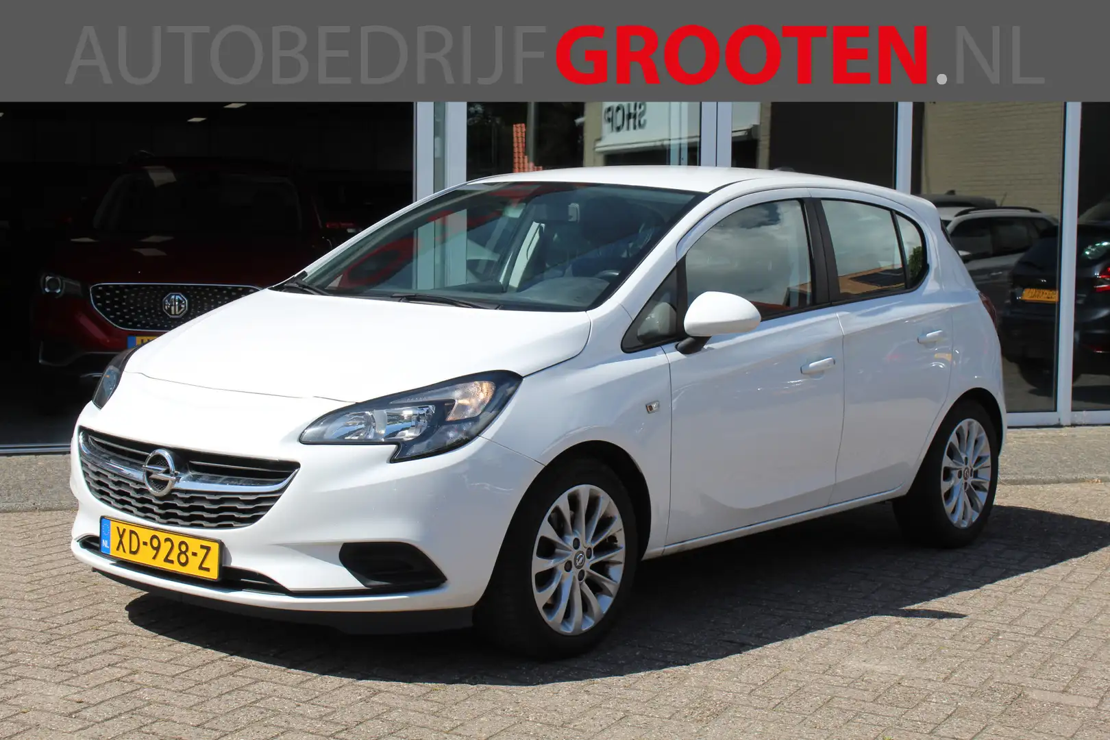 Opel Corsa 1.0 Turbo Edition//Navi! Wit - 1