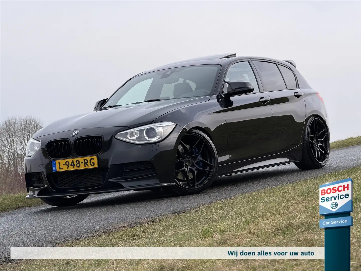 BMW 135 1-Serie M135i 400PK M-Performace / Schuif-kantel d Noir - 1