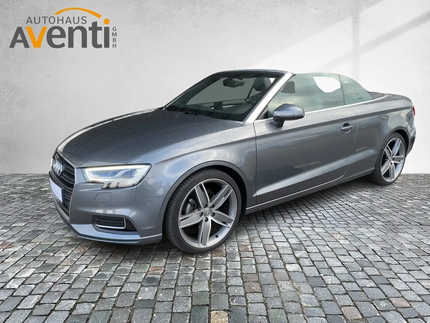Audi A3 Cabriolet design *LED*Navi*el. Verdeck*Leder* Grijs - 2