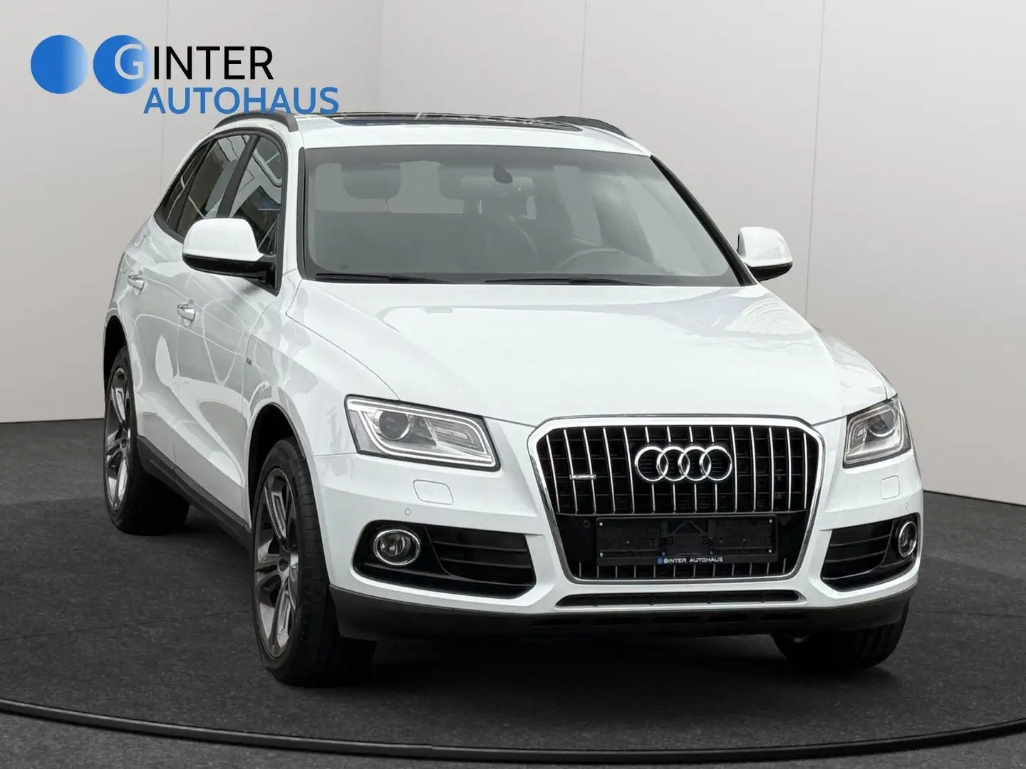 Audi Q5 3.0 TDI quattro S line Sport/Plus*aus 1.Hand* Blanc - 2