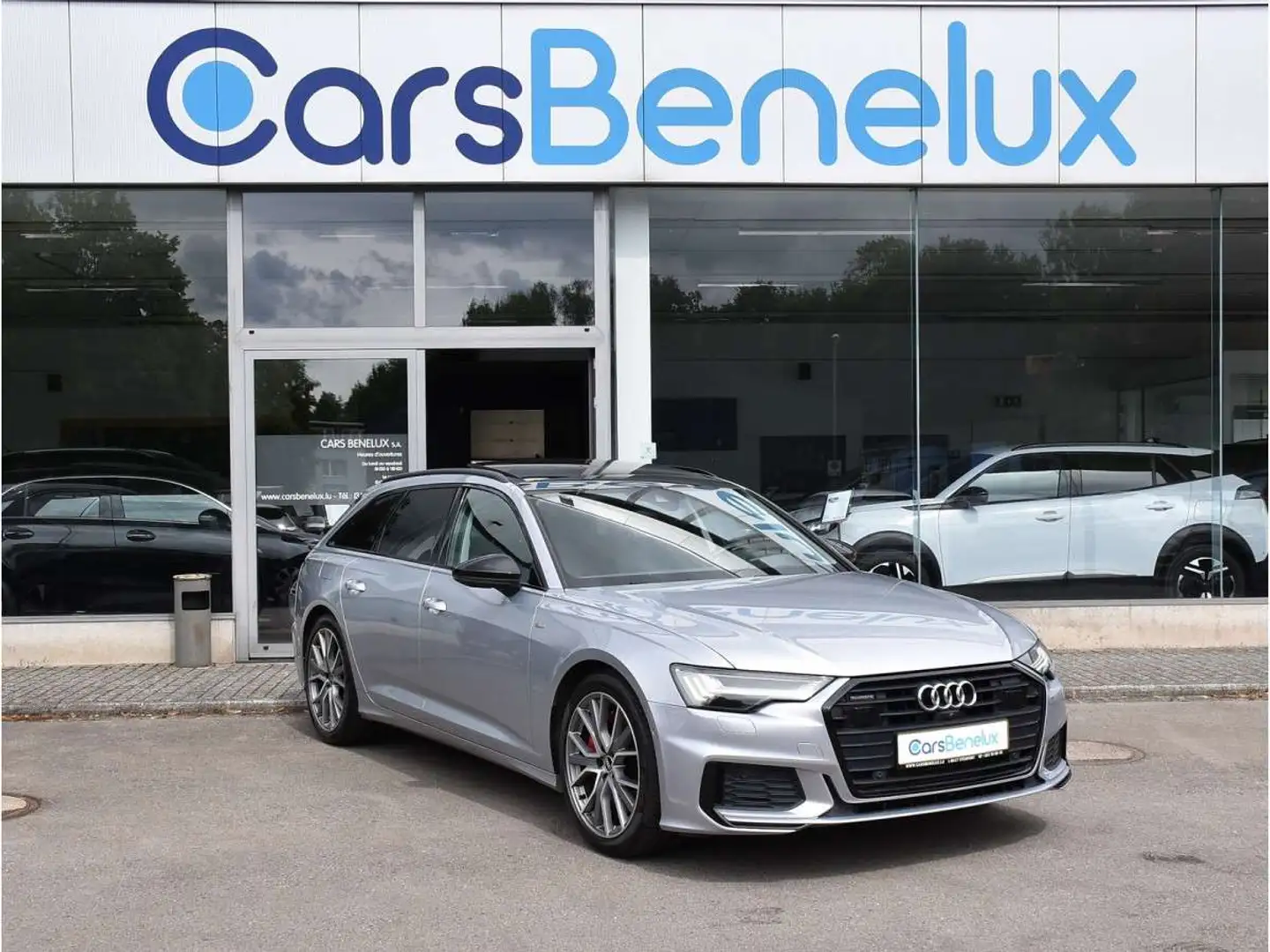 Audi A6 Avant 55 TFSI e S-Line Quattro TO ATT RMQ HD MATR. Argent - 1