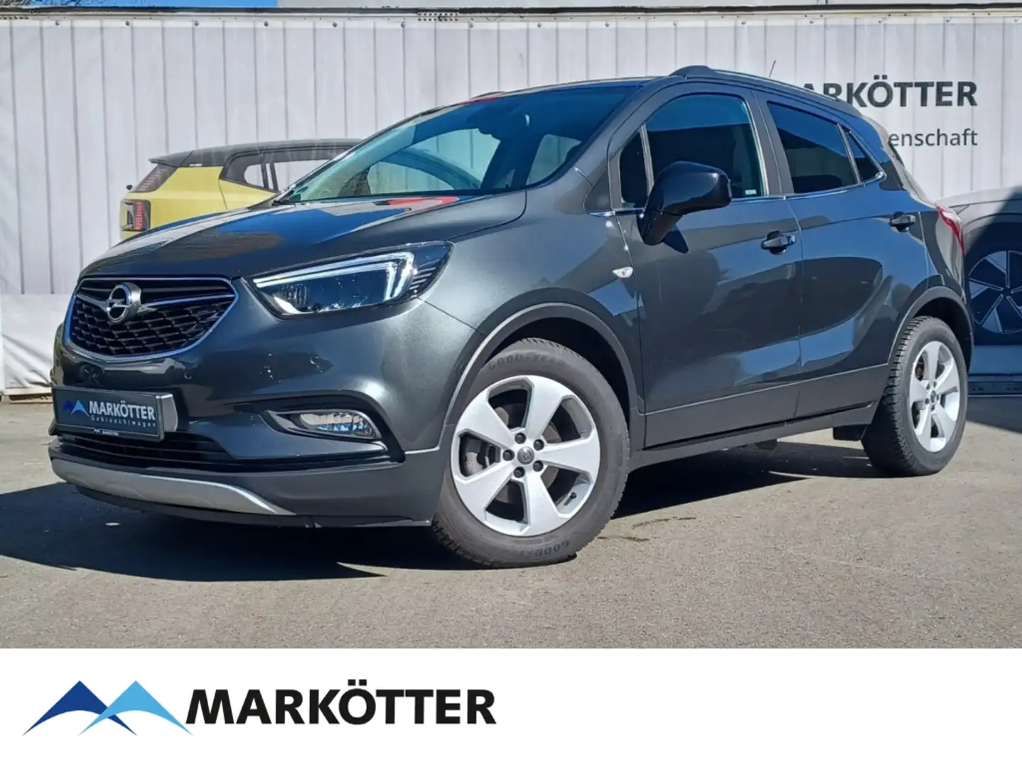 Opel Mokka X 1.4 T Innovation Color AHK/SHZ/LHZ/CAM Grau - 1